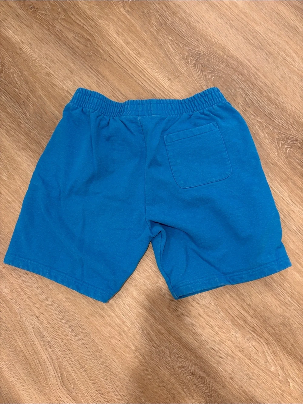 Supreme Blue Men's Elastic-Waist Casual Shorts